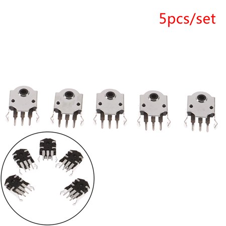 

5Pcs 9mm Rotary Mouse Scroll Wheel Encoder For PC Mouse encoder