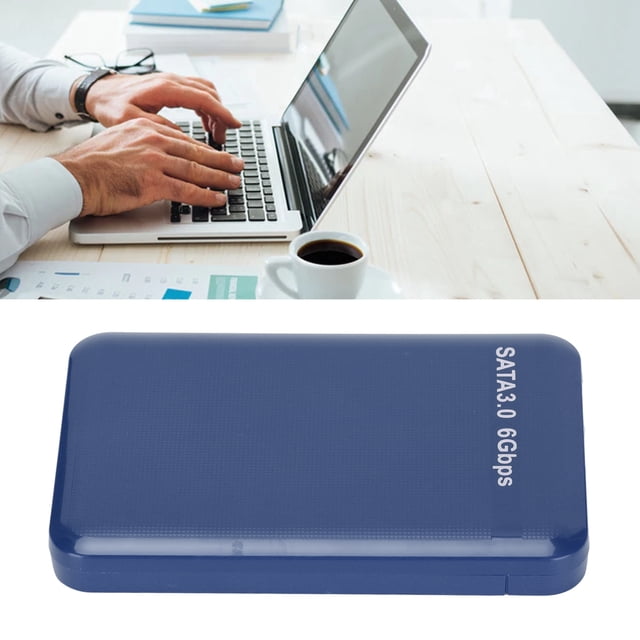 2.5" Hard Drive Enclosure, USB 3.0 To External HDD Case Plug And Play HDD Enclosure Case Support 3TB Capacity With LED Indicator For