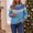 Blue-A, variant on FRSASU Women's Casual Round Neck Vintage Fair Isle Yoke Knit Sweater Long Sleeve Fall Pullover Blue-C