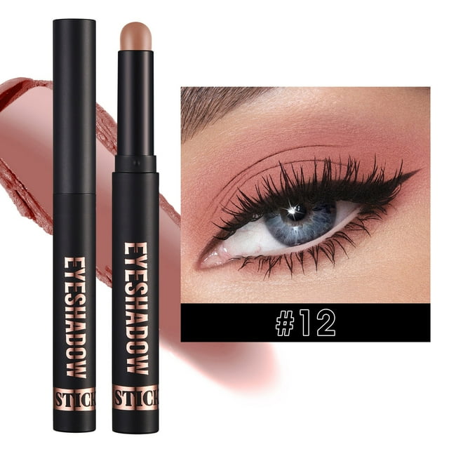 WIFKLSIIPG Eyeshadow Stick Set Eyeshadow Pencil Crayon Long Lasting Eyeshadow Stick Sets Create Glitter Eye Makeup