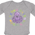 thumbnail image 4 of Inktastic Octopus Cute Girls Girls Long Sleeve Baby Bodysuit, 4 of 5