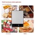 thumbnail image 4 of Food Scale Grams and Ounces - Digital Kitchen Scale 10kg/1g Accuracy, Rechargeable ，Stainless Steel, Lightweight for Cooking, Baking, Meal Prep, 4 of 5