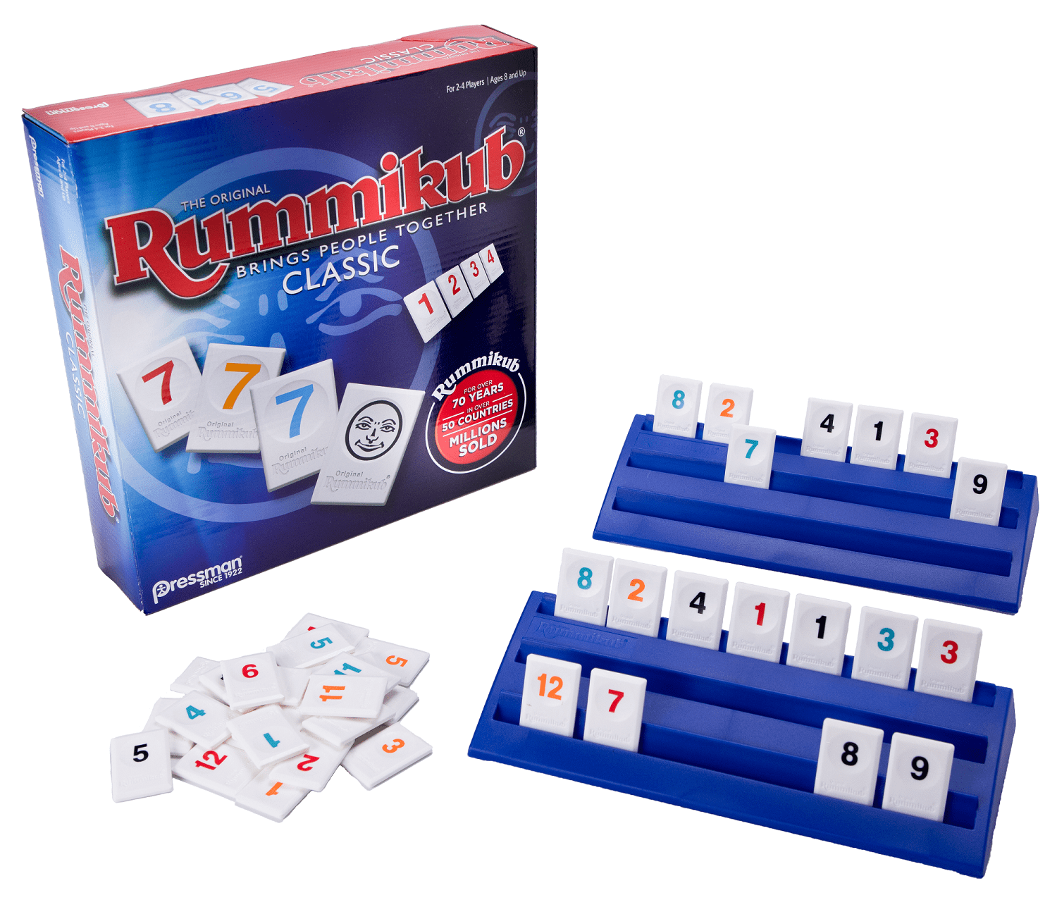 Deluxe Rummy With Plastic Racks 2day Delivery for sale online 
