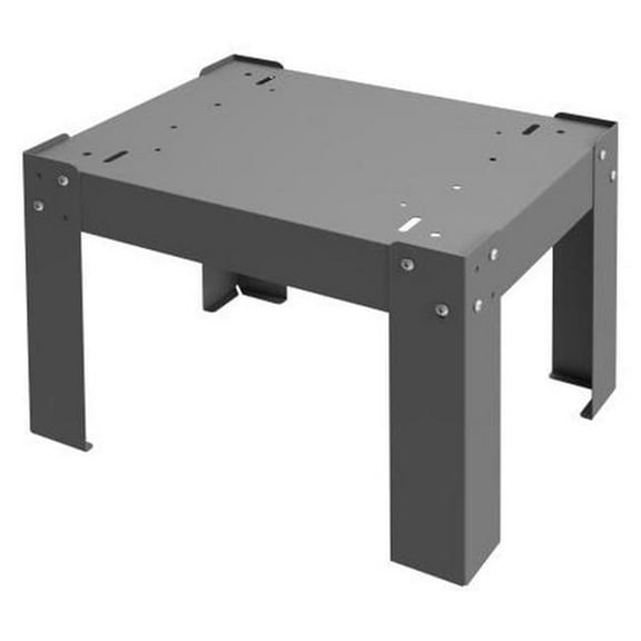 Durham 315B-95 15.5 x 12.25 x 15 in. Base for 306B, 307B & 308B - Gray