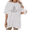 White-1, variant on KVHYVH Women's Sketch Flame St Christian Inspirational Quote Graphic Cropped Short Sleeve T‑shirt Relaxed Fit
