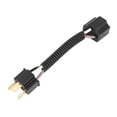 thumbnail image 2 of Unique Bargains H4 Male to Female Ceramic Headlight Extended Connector Adaptor Socket 2pcs, 2 of 5