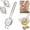 B 9.8", variant on Liulin Egg Separator, Stainless Steel Egg Yolk Separator, Food-Grade Egg White Separator from Yolk, Egg Tools for Cooking, Baking Supplies, Kitchen Gadgets, 9.7"