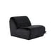 thumbnail image 1 of Sillón Rosa terciopelo Estilo Contemporáneo Color Negro GAIA Rosa, 1 of 8