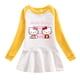 thumbnail image 2 of Hello Kitty nueva falda suéter de doble Color para niños niñas vestido suéter de algodón de dibujos animados Simple falda de volantes de manga larga para bebé, 2 of 5