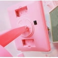 thumbnail image 5 of Mirrors,Illuminated Vanity Mirror, 22 Led Lights Touch Screen Lighted Makeup Table Mirror, Pink, 5 of 5