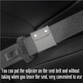 thumbnail image 4 of Ajustador del cinturón de seguridad, clips universales para la cubierta del cinturón de seguridad del vehículo, posicionador de correa del protector del cuello del hombro del automóvil cómodo con, 4 of 4
