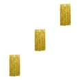 thumbnail image 2 of kurtrusly Foil Made Fringe Curtain For Graduation Party Decorations Birthday Party Decorations Tinsel Curtain Party Backdrop Gold 3Set, 2 of 6