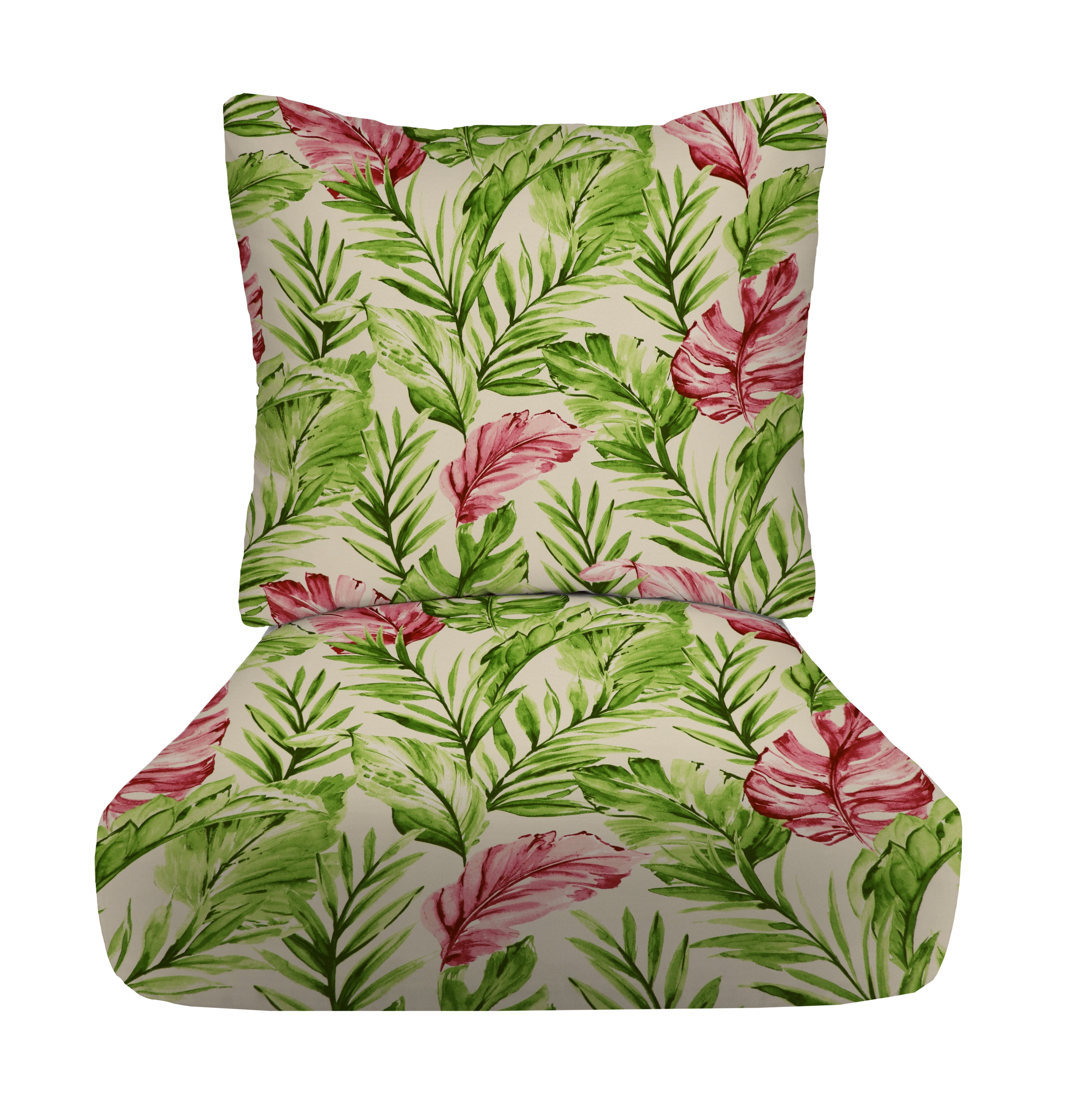 RSH Décor Indoor Outdoor Deep Seating Cushion Set, 25”x 25” x 5” Seat