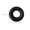 thumbnail image 2 of OUNONA Replacement Inner Tube Rubber Black for Tractor Tire Tube Maintenance 1Pack, 2 of 8