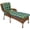 Haliwell Caribbean, variant on Blazing Needles 74-inch by 19-inch Squarded Outdoor Spun Polyester Tufted Chaise Lounge Cushion