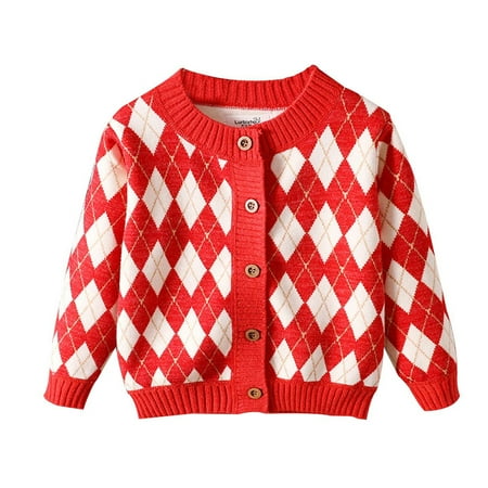 

Xijirk Baby Sweater Baby Toddler Boys Cardigan Sweater Girls Floral Knit Button Closure Jacket Outwear Winter Coat Tops Clothes Toddler Sweater Cute Sweaters Girls Sweaters(Size:3-4 Years)