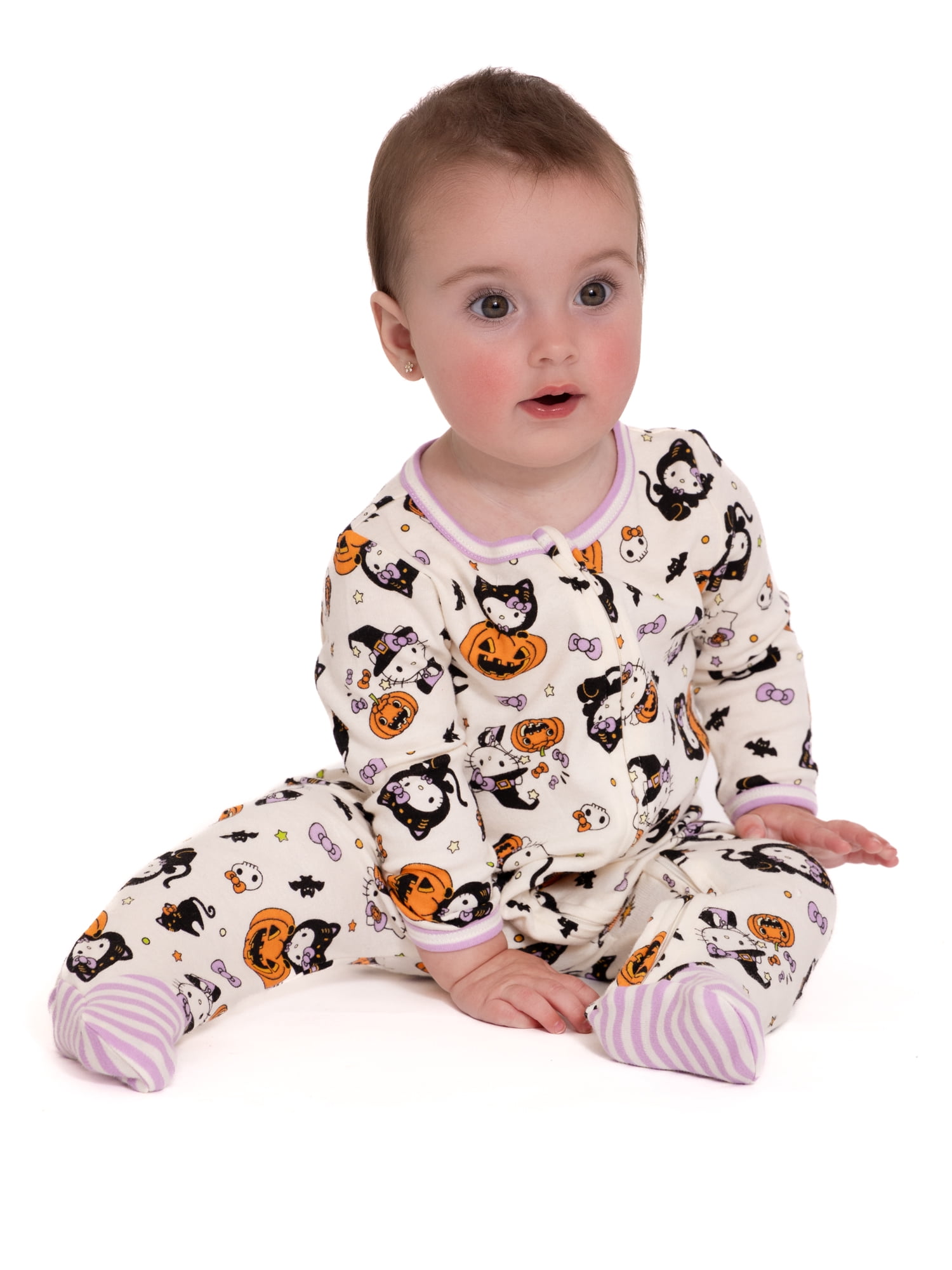 Baby Character Halloween Footed Sleep N Play & Bib Set, 2-Piece, Sizes Newborn-6/9 Months