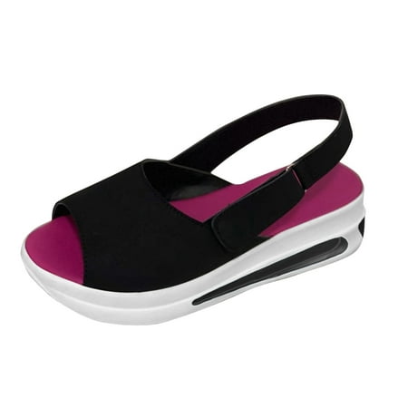 

Women s Fashion Casual Peep Toe Platforms Wedges Sandals Sport Shoes Business Casual Shoes Women Wide Casual Womens Shoes Wedge Women s Casual Shoes Size 5 Women Slip on Shoes Casual Casual Dressy