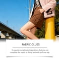 thumbnail image 5 of Fabric Glue Permanent, 2026 Fabrics Glue for Clothing, 60ml Washable Fabric Glues, Clear Fabrics Adhesive for Clothing Patches Tear Mender for Cotton, Denim, Flannel, Polyester, 5 of 7