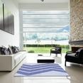 thumbnail image 7 of Ahgly Company Machine Washable Indoor Rectangle Transitional Heavenly Blue Area Rugs, 7' x 9', 7 of 7