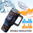 thumbnail image 3 of Enchanted Winter Forest Stainless Steel Tumbler, 40oz, 3 of 4