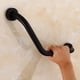 thumbnail image 1 of Barra de apoyo para baño Barra de apoyo para ducha de acero inoxidable negra, 1 of 5