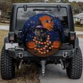 thumbnail image 2 of Lotusprinthandmade Cute Pug Dog Halloween Spare Tire Cover With Backup Camera Hole 6 Sizes (34 in. V2), 2 of 7
