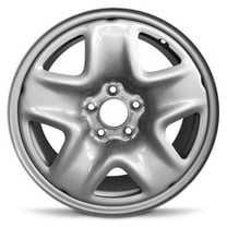 Wheel Rim for 2019-2021 Mazda CX-30 17x7 in Painted Silver Steel Rim Direct Fit