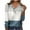Light Blue, variant on Busydd Womens Tops Fall Fashion Colorblock Patchwork Tee Tops Casual V Neck Long Sleeve Shirts for Women Pleated Loose Going Out Tops Comfy Versatile Button Up Blouses