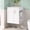 White 61K, variant on 20 Wall Mounted Bathroom Cabinet with Side Cabinet Combo, Modern Bathroom Vanity with Sink, White Solid Wood + MDF, Soft-Closing Door, Space Saving Design for Small Bathroom