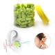thumbnail image 2 of 50 Pairs Soft Foams Ear Plug Noise Reduction Earplugs Protector for Sleeping LearningLight Green, 2 of 4