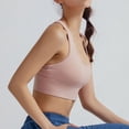 thumbnail image 3 of 1 PCS Soutien-Gorge de Sport à Fort Impact pour Femmes Dos Croisé Aguichant pour Course, 3 of 9