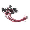 thumbnail image 1 of Dash Board Indicator, High Brightness 10Pcs 12V LED Diode Light Easy Installation Wide Application  for Ship Red,Blue,White,Yellow, 1 of 7