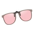 thumbnail image 2 of Kuntesetty Clip on Sunglasses Comfortable Outdoor Sunglasses Clip for Men Sport Outdoor Pink, 2 of 9