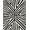 Black, Pattern 1, variant on ODIKA 4'x6' Machine Washable Non-Slip Area Rug, Farmhouse Gingham Festive Decorative Accent High Traffic Rug, Orange, 512027