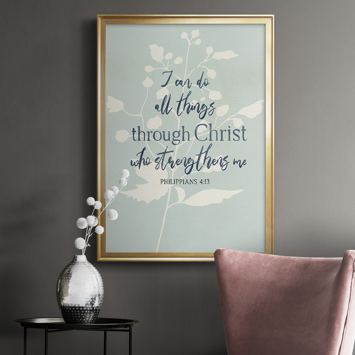 I Can Do All Things Premium Classic Framed Print - Ready to Hang