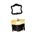 thumbnail image 3 of Gabinete de lavabo para casa de muñecas Strade Fareast Limited 2 piezas mini clásico negro, 3 of 8