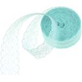 thumbnail image 1 of 10 Yard 3 Rolls Lace Trim Ribbon Vintage Fabric For Diy Sewing Gift Making (tiffany Blue), 1 of 5