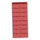 thumbnail image 3 of Calendario de aula, gráfico de bolsillo, en blanco, vacío, para colgar, almacenamiento, ahorro de espacio, índice Rojo, 3 of 8