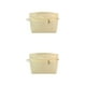 thumbnail image 4 of Bolso de mano Qarigey con cierre de cremallera llavero forro expandible organizador de bolsas Caqui y corto 31*14*21cm 2Conjunto, 4 of 6