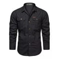 thumbnail image 1 of Camisa Casual Cómoda De Trabajo Al Aire Libre Para Hombre, 1 of 7