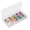 thumbnail image 4 of Fishing Beads, Bright Color Glossy Opening Float Balls Stopper With Storage Box For Outdoor, 4 of 8