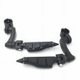 thumbnail image 3 of HTT-MOTOR Black 360 Adjustable Peg Mounting Kit Stiletto Shape Footrest Foot Pegs For Yamaha V-STAR Roadstar Suzuki Boulevard Equipped with 1-1/2 inch (1.5") Front Engine Guard Frame Tube, 3 of 6