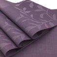thumbnail image 3 of Gugrida Sets de Table en PVC, Ensemble de 6, Sets de Table Lavables en PVC, Isolation Thermique, Couleur Naturelle (6 Pcs, Feuilles Violettes), 3 of 7