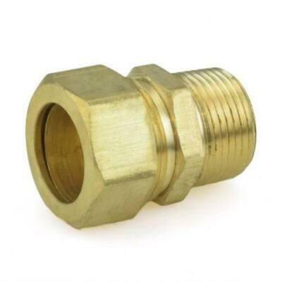 7/8"OD X 3/4"MIP LEAD FREE COMPRESSION MALE ADAPTER  BRASS COMPRESSION FITTING 