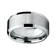 thumbnail image 3 of Metal Masters 10mm Mens Brushed Tungsten Carbide Wedding Band Ring Comfort-Fit, 3 of 7