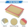 thumbnail image 4 of Car Engine Air Filter Compatible for Buick Encore 1.4L 2013-2022 No.95021102 Durable PP Beige, 4 of 6