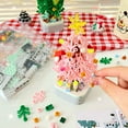 thumbnail image 4 of Christmas Tree Building Blocks Set for Kids Adults Xmas Tree Model Plastic Blocks DIY Assembly Toy Holiday Construction Toy Birthday Christmas Gift for Boys & Girls, 4 of 7