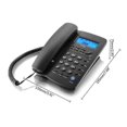 thumbnail image 5 of Corded Phone for Home Office Hotel Landline Telephone Speakerphone Caller Redial Indicator Light Business Landline Phone, 5 of 5
