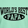 thumbnail image 3 of CafePress - World's Best Papa Men's Value T Shirt - Men's Classic Graphic Cotton T-Shirt, 3 of 4